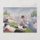Recherche de seurat de georges cartes postales 1884