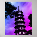 Suche nach pagoden poster Reise