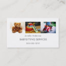Suche nach kindermädchen visitenkarten Einfach