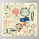 Recherche de timbre poste de ballon Courrier