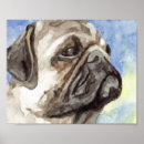 Suche nach mops poster Hundekunst