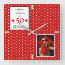 Suche nach 50 geburtstag wanduhren Elegant