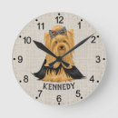 Recherche de yorkshire horloges Animal familier