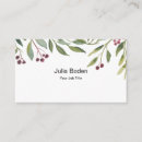 Suche nach beeren visitenkarten Gold