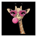 Recherche de girafe mignonne posters Pour amateur d'animaux