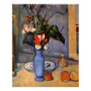 Recherche de vase bleu posters Paul cezanne