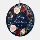 Recherche de guirlande florale ornements Noël