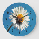 Recherche de bleue et blanche horloges Fleur
