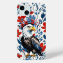 Recherche de aigle chauve iphone coques Rouge blanc et bleu