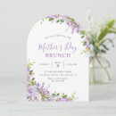 Recherche de fête des mères florale invitations Brunch de la mère