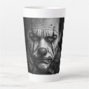 Recherche de visage triste tasses Clown