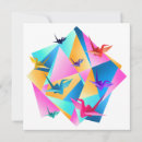 Recherche de origami invitations Géométrique