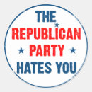 Suche nach republikanisches party aufkleber Wahl