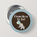 Recherche de baby shower éléphant badges Bleu