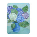 Recherche de vase bleu magnets Fleurs