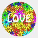 Recherche de de flower power autocollants Fleur