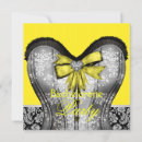 Recherche de de corset invitations Noir