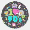 Recherche de 90 autocollants Années 1990