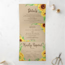 Recherche de tournesols mariage invitations Rsvp