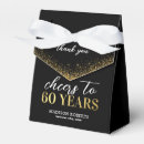 Recherche de anniversaire de 60 ans ballotins Noir et or