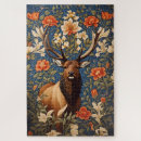Recherche de wapiti puzzles Vintage