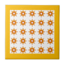 Recherche de jaune orange carreaux Vintage