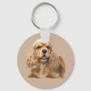 Recherche de cocker porteclés Spaniel