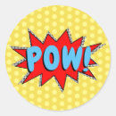 Recherche de zap autocollants Pow