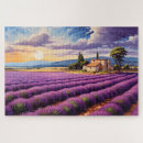 Recherche de lavande puzzles France