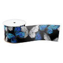 Recherche de papillon bleu rubans Motif