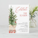 Recherche de arbre rouge invitations Sapin