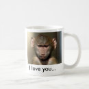 Recherche de singe mignon tasses Effronté
