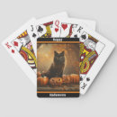 Suche nach happy halloween spielkarten Schwarzkatze