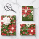 Recherche de flore papier cadeau Rétro