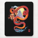 Recherche de dragons chinois tapis souris Dragon oriental