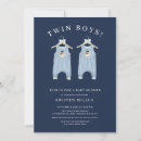 Recherche de twin bears invitations Baby