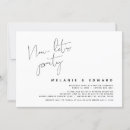 Recherche de maintenant invitations Minimaliste