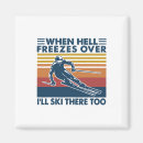 Recherche de ski drôle magnets Snowboard