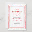 Recherche de sweetheart anniversaire invitations Coeur