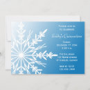 Recherche de flocons de neige bleus invitations Quinceanera d'hiver