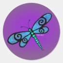 Suche nach blaue libelle aufkleber Grün