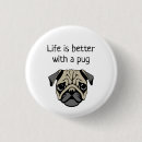 Suche nach lustige mops buttons Welpe
