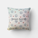 Suche nach friedenszeichen kissen Rosa