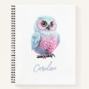 Recherche de hibou rose mignon Chouette