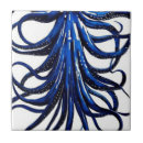 Recherche de poulpe carreaux Illustration