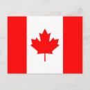 Recherche de drapeau du canada cartes postales Pays