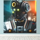 Suche nach cyberpunk leinwandbilder Künstliche intelligenz