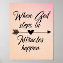 Suche nach glauben sie an wunder poster Christlich
