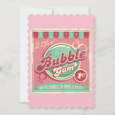 Recherche de bulle gomme invitations Gumball