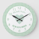 Suche nach landküche wanduhren Gingham